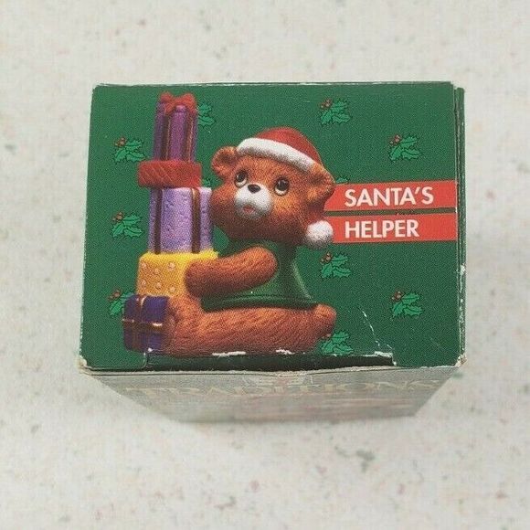 7 Eleven Citgo 1997 Traditions Christmas Ornament  SANTA'S HELPER Teddy Bear NIB - Picture 2 of 10